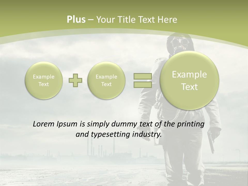 Destruction Pollution Apocalyptic PowerPoint Template