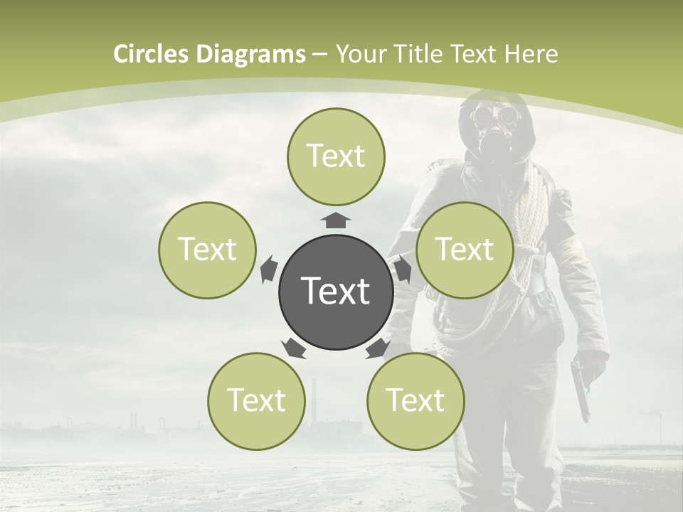 Destruction Pollution Apocalyptic PowerPoint Template
