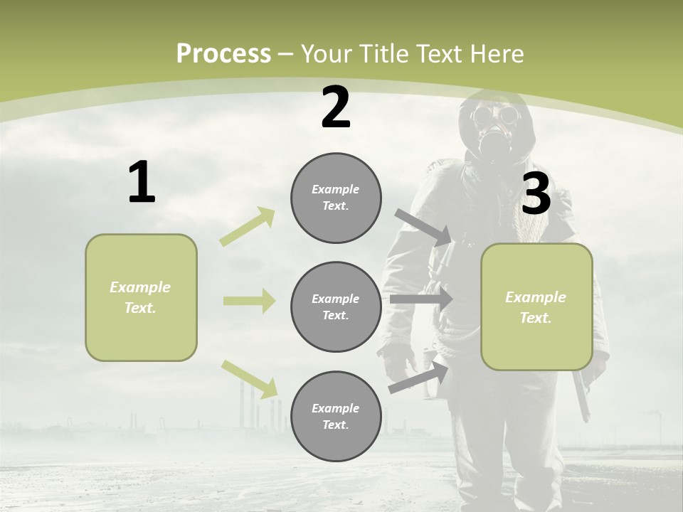 Destruction Pollution Apocalyptic PowerPoint Template