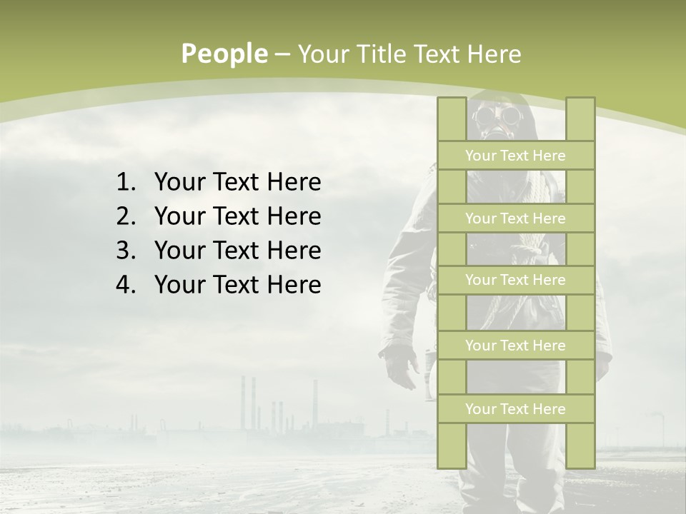 Destruction Pollution Apocalyptic PowerPoint Template
