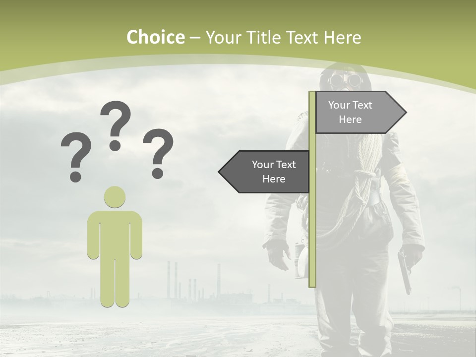 Destruction Pollution Apocalyptic PowerPoint Template
