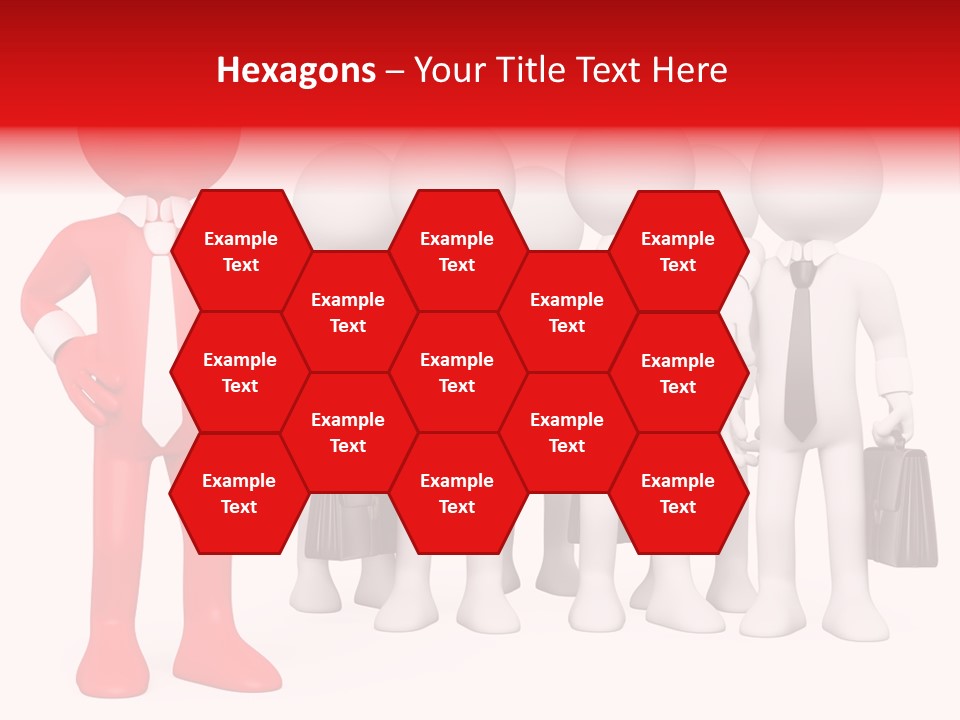 Graphics Businesspeople Guy PowerPoint Template