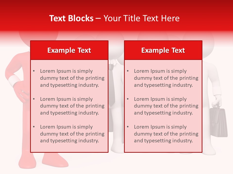 Graphics Businesspeople Guy PowerPoint Template