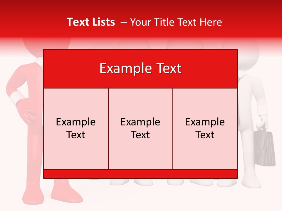 Graphics Businesspeople Guy PowerPoint Template