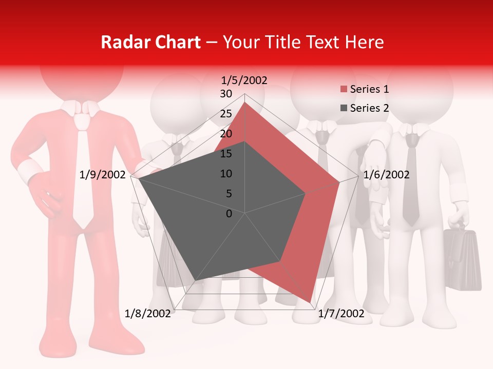 Graphics Businesspeople Guy PowerPoint Template