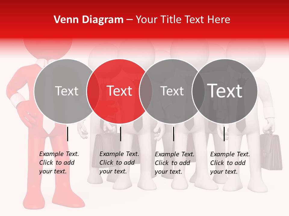 Graphics Businesspeople Guy PowerPoint Template