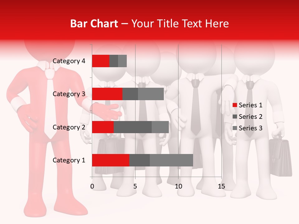 Graphics Businesspeople Guy PowerPoint Template