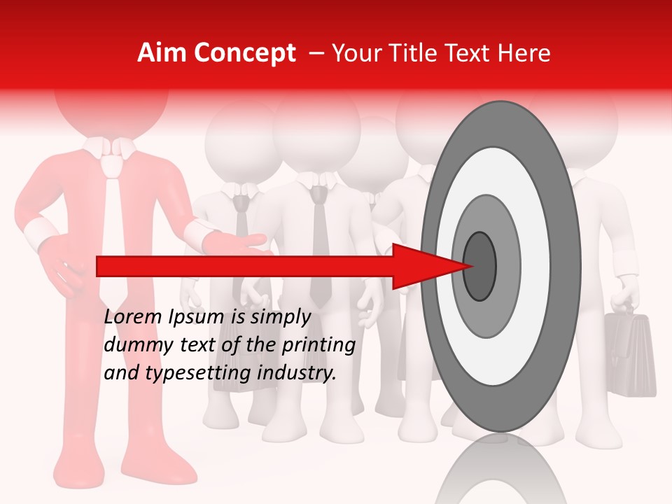 Graphics Businesspeople Guy PowerPoint Template