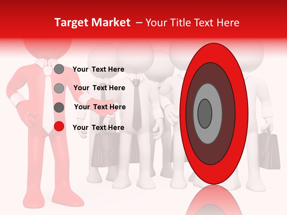 Graphics Businesspeople Guy PowerPoint Template