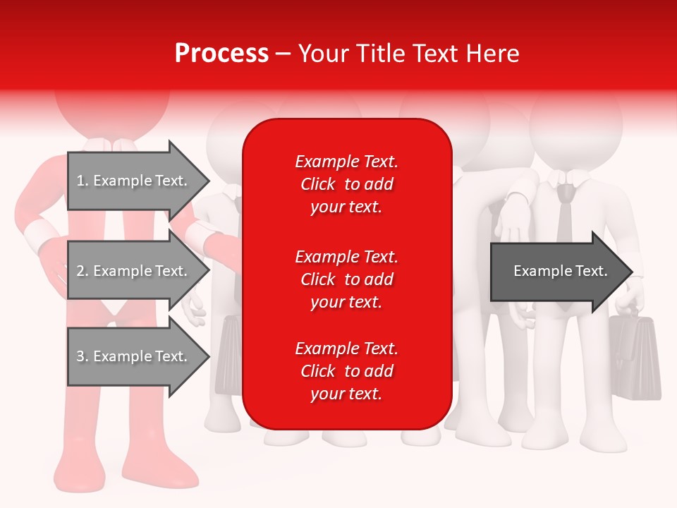 Graphics Businesspeople Guy PowerPoint Template