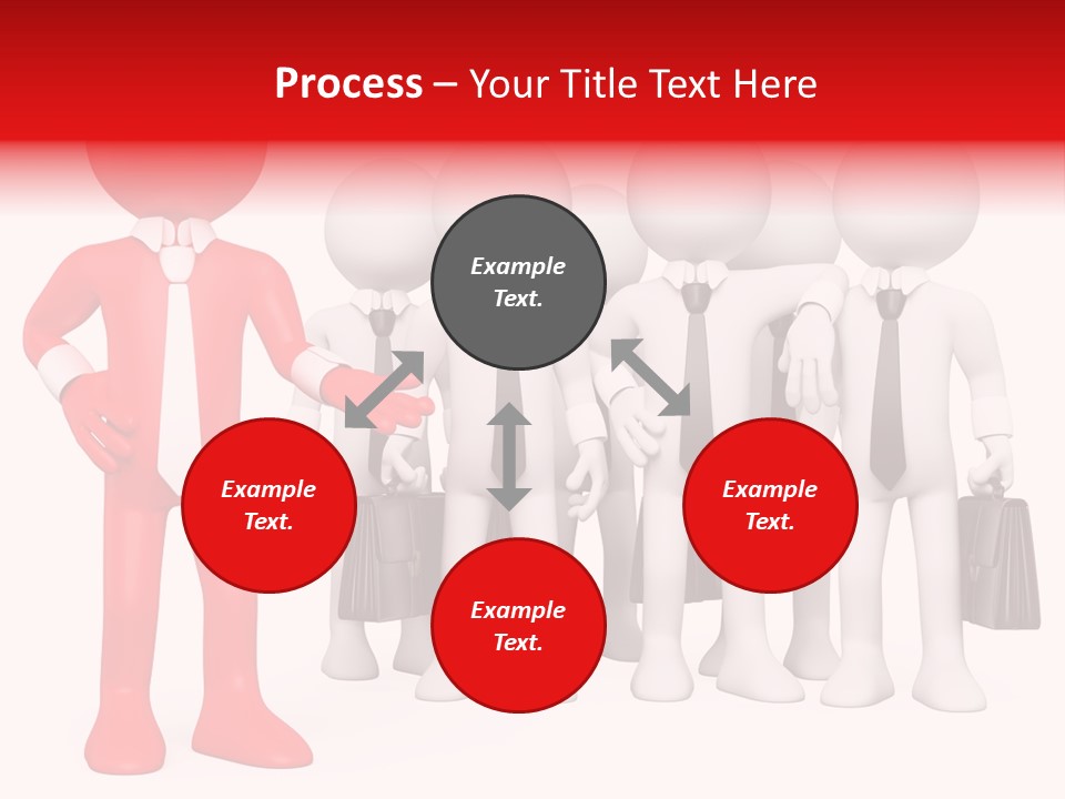 Graphics Businesspeople Guy PowerPoint Template