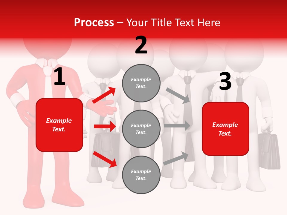 Graphics Businesspeople Guy PowerPoint Template