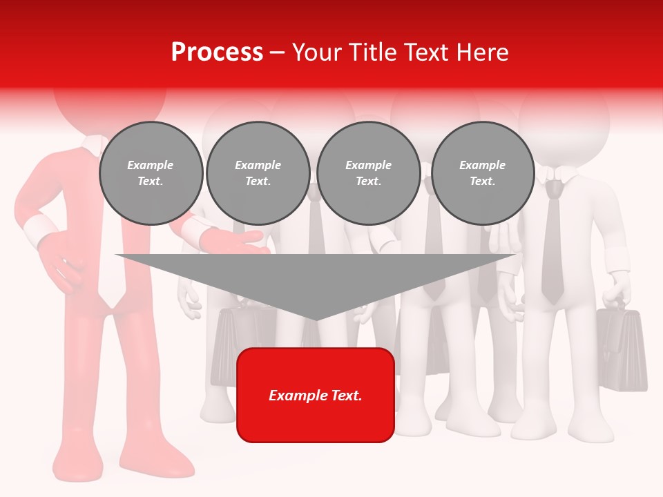 Graphics Businesspeople Guy PowerPoint Template