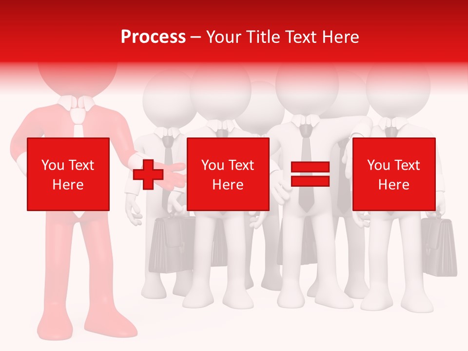 Graphics Businesspeople Guy PowerPoint Template