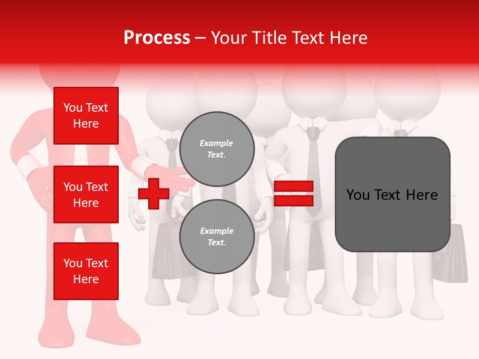 Graphics Businesspeople Guy PowerPoint Template