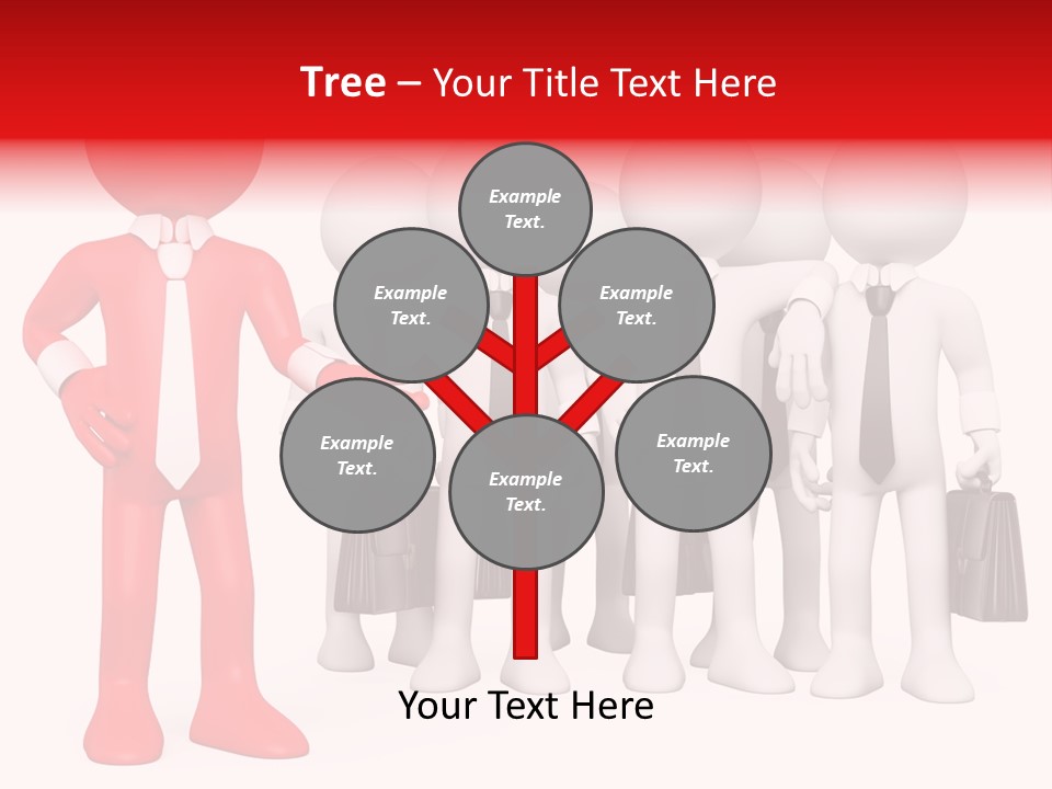 Graphics Businesspeople Guy PowerPoint Template