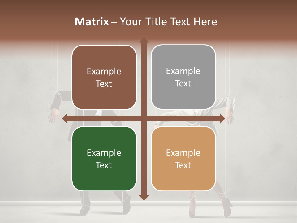 Manipulate People Corporate PowerPoint Template