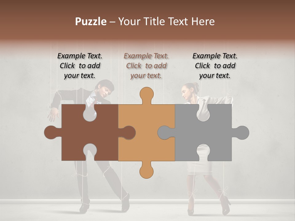 Manipulate People Corporate PowerPoint Template