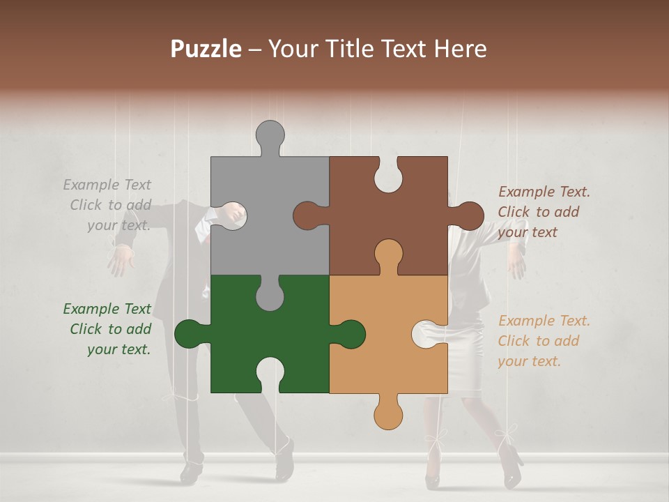 Manipulate People Corporate PowerPoint Template