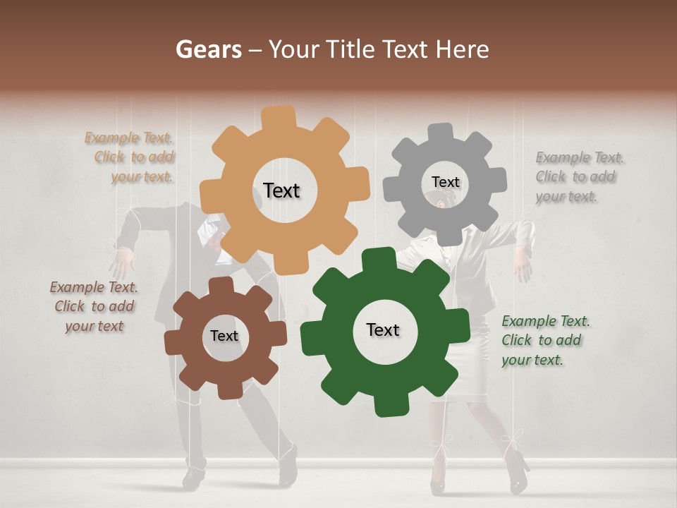 Manipulate People Corporate PowerPoint Template