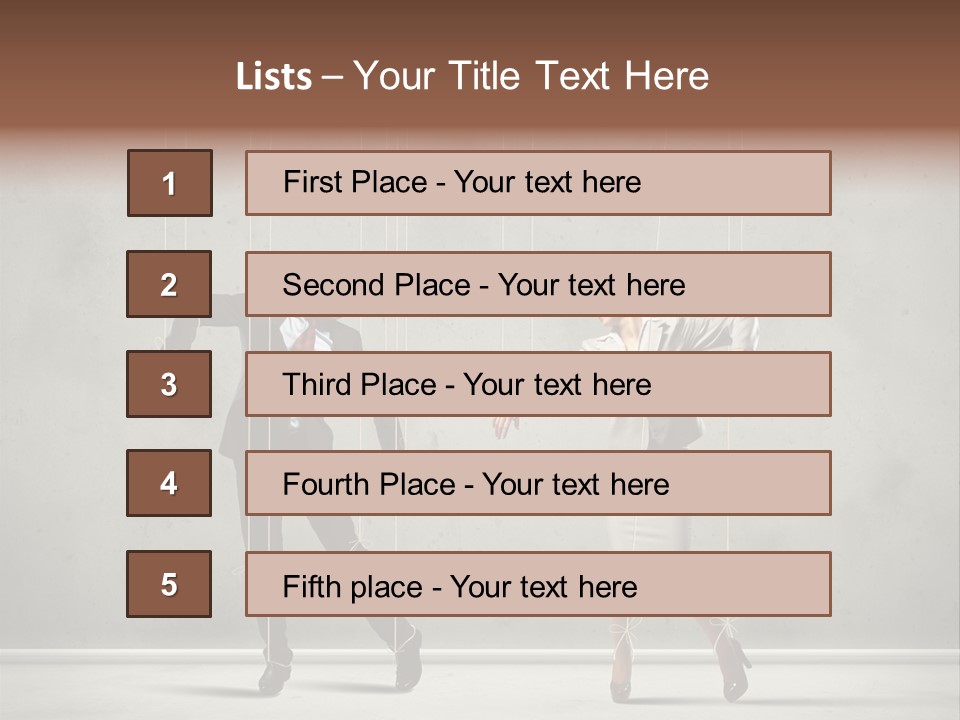 Manipulate People Corporate PowerPoint Template