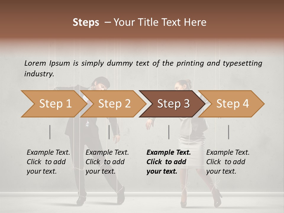 Manipulate People Corporate PowerPoint Template