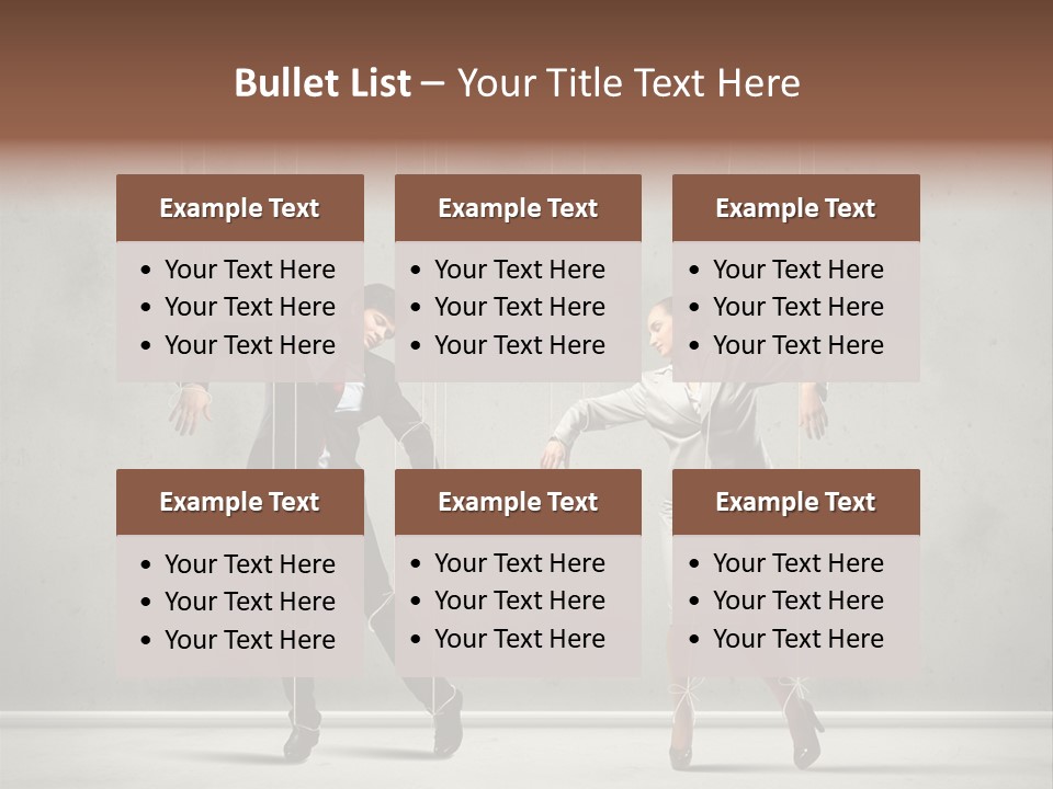 Manipulate People Corporate PowerPoint Template