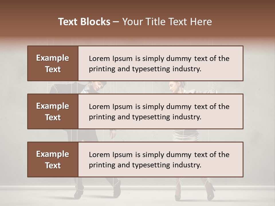 Manipulate People Corporate PowerPoint Template