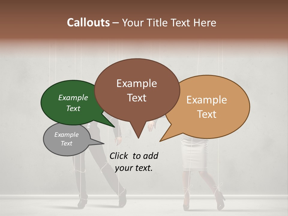 Manipulate People Corporate PowerPoint Template