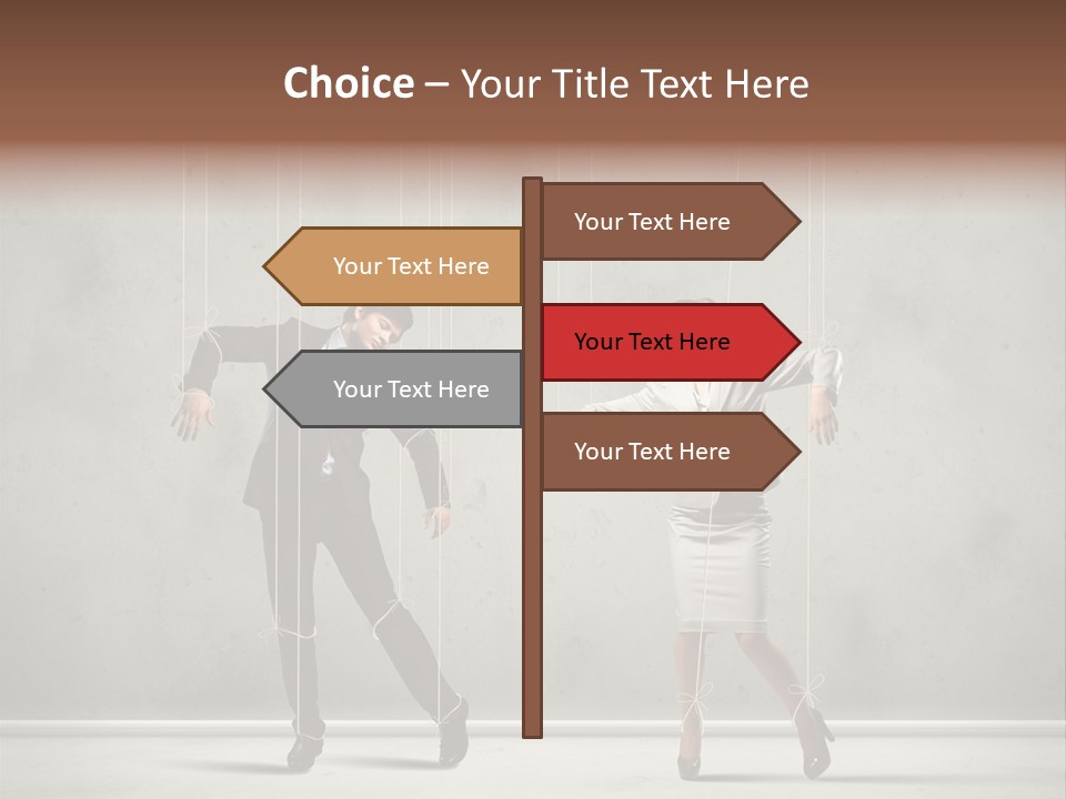 Manipulate People Corporate PowerPoint Template