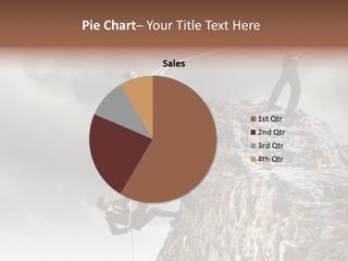 Concept Perspective Mountain PowerPoint Template