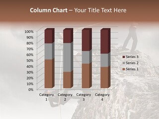 Concept Perspective Mountain PowerPoint Template