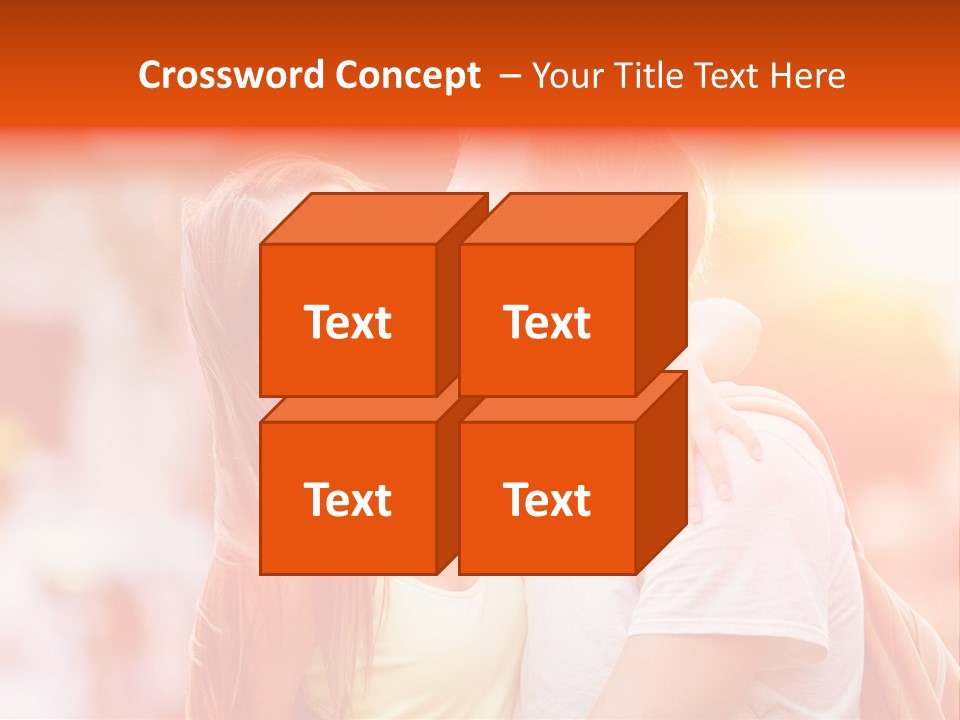 Boyfriend Mixed Race Date PowerPoint Template