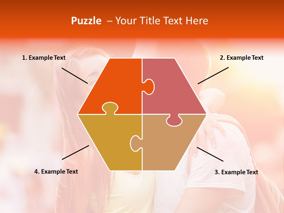 Boyfriend Mixed Race Date PowerPoint Template