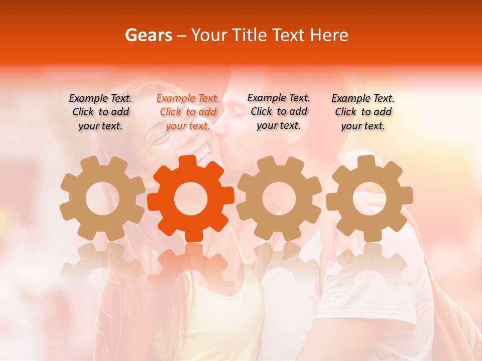 Boyfriend Mixed Race Date PowerPoint Template