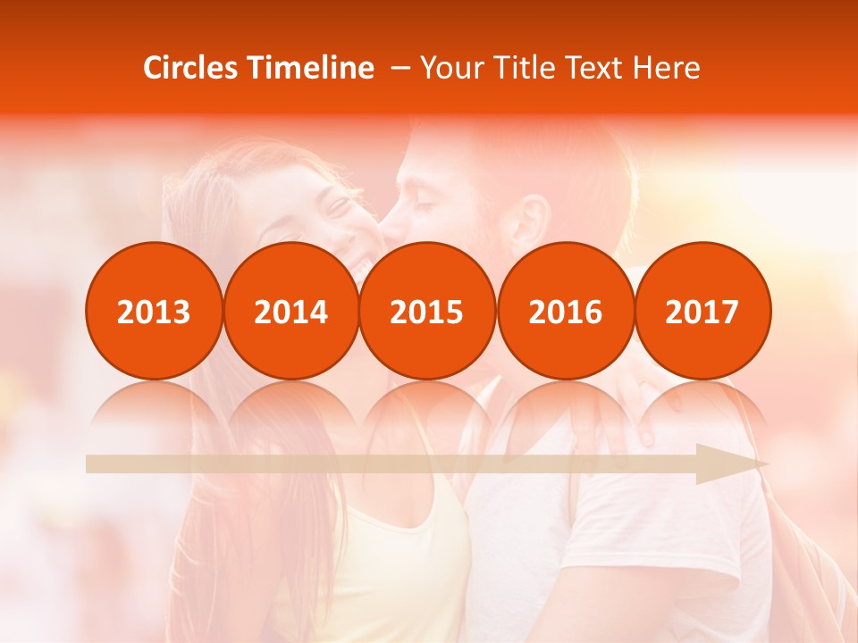 Boyfriend Mixed Race Date PowerPoint Template