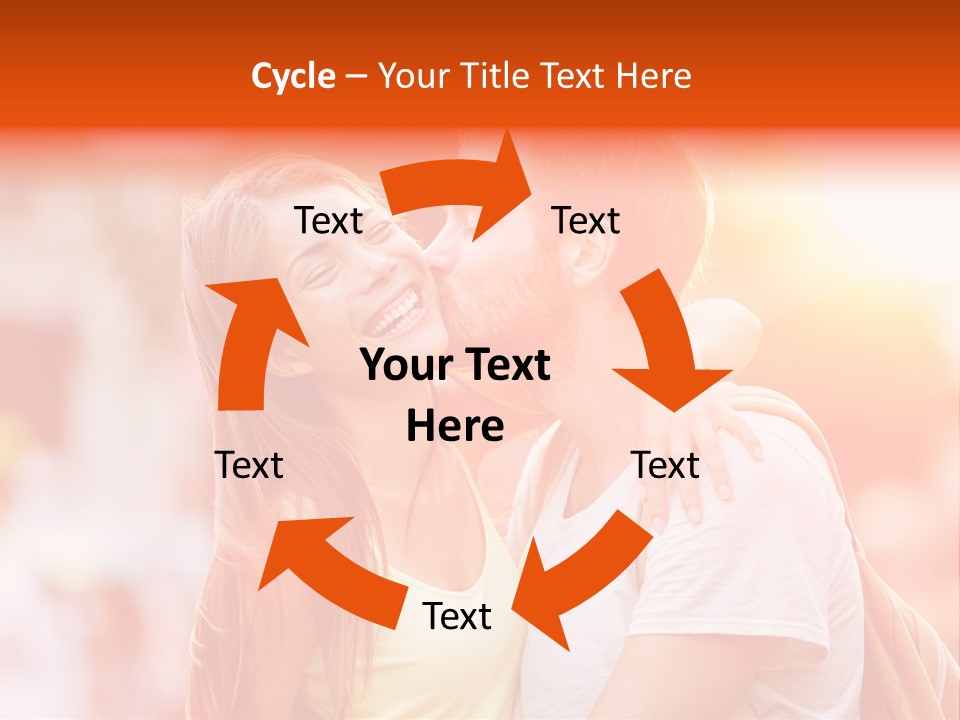 Boyfriend Mixed Race Date PowerPoint Template