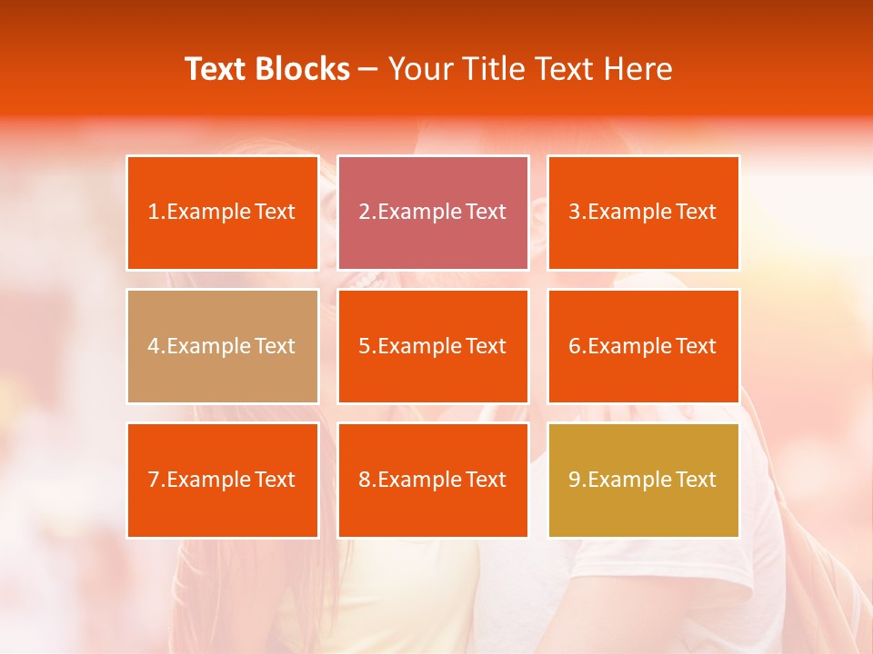 Boyfriend Mixed Race Date PowerPoint Template