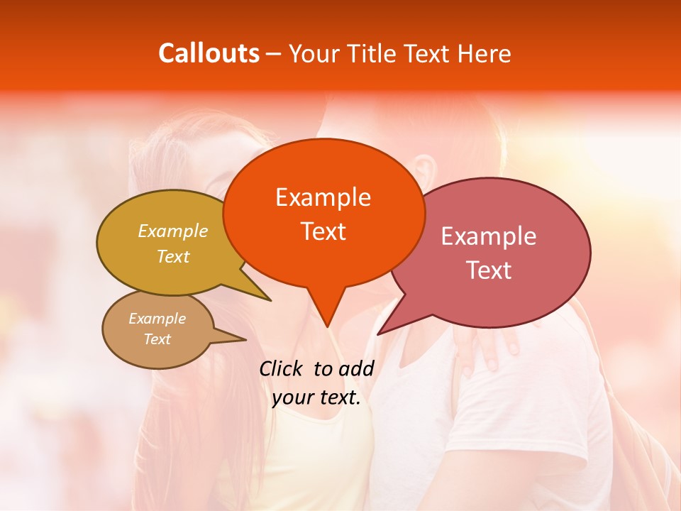 Boyfriend Mixed Race Date PowerPoint Template