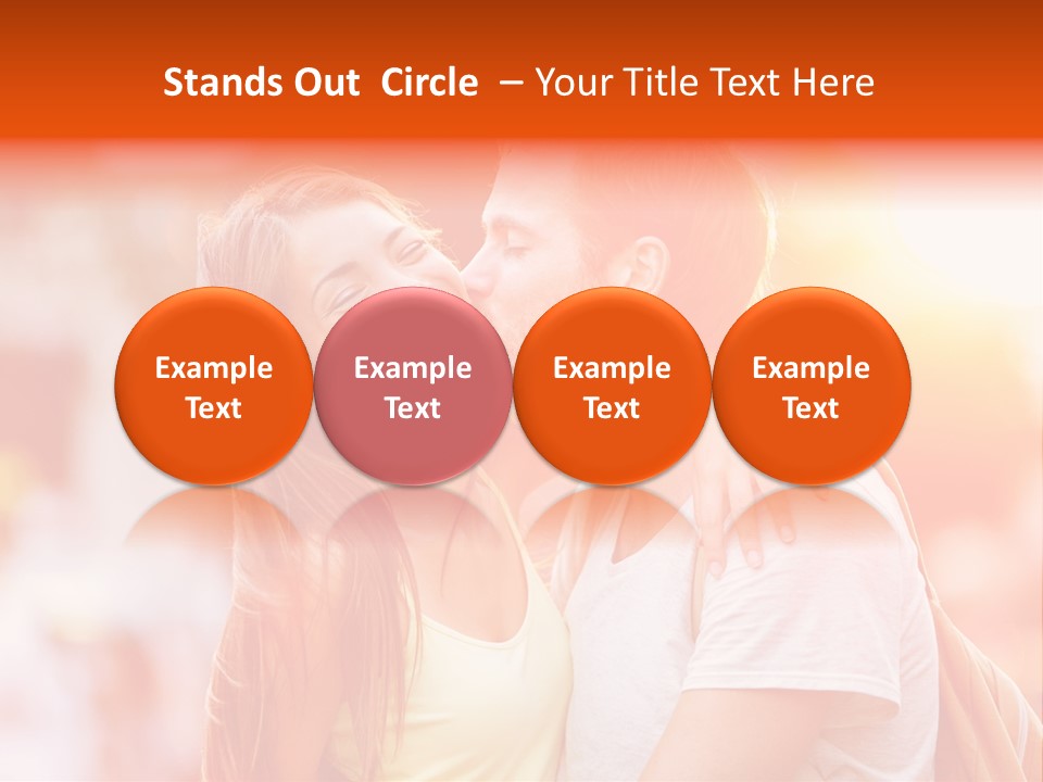 Boyfriend Mixed Race Date PowerPoint Template