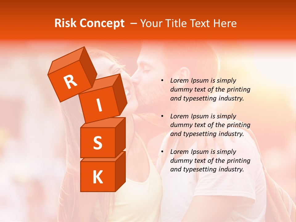 Boyfriend Mixed Race Date PowerPoint Template