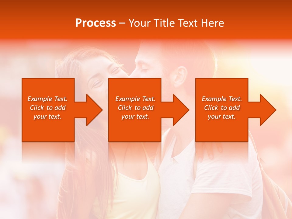 Boyfriend Mixed Race Date PowerPoint Template