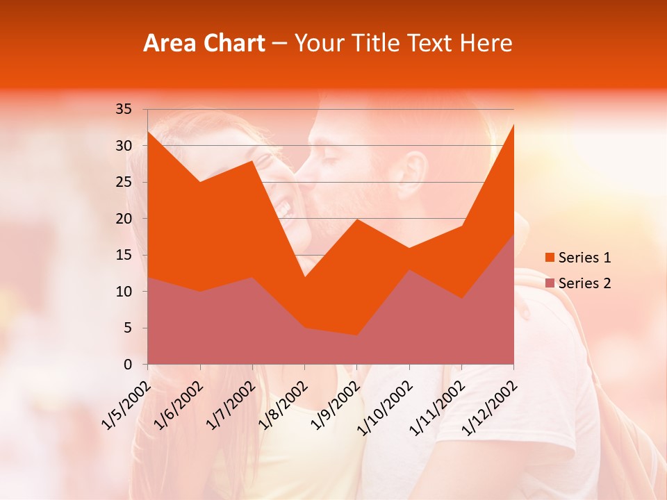 Boyfriend Mixed Race Date PowerPoint Template