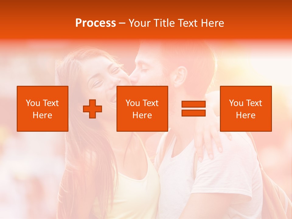 Boyfriend Mixed Race Date PowerPoint Template