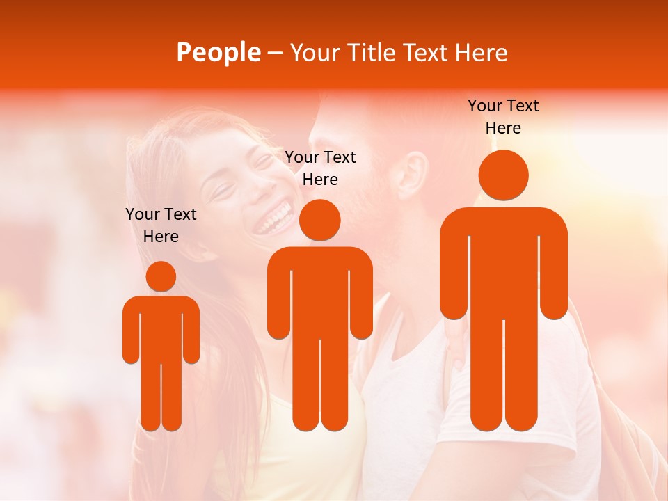 Boyfriend Mixed Race Date PowerPoint Template