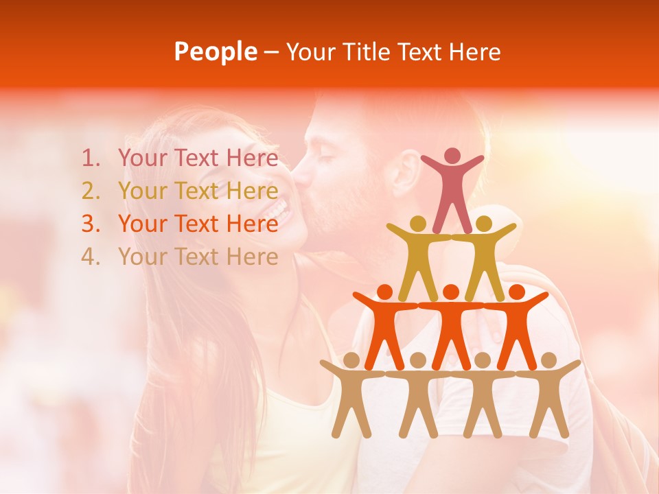 Boyfriend Mixed Race Date PowerPoint Template