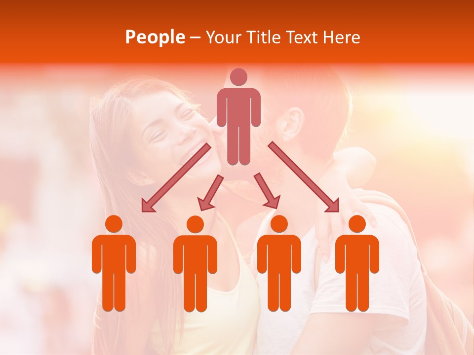 Boyfriend Mixed Race Date PowerPoint Template