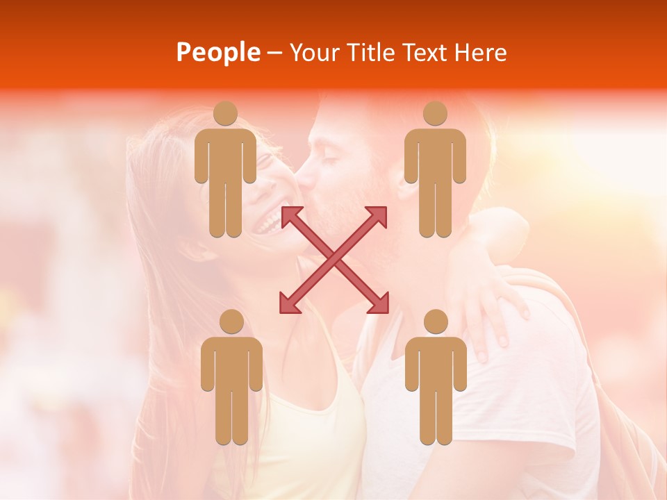 Boyfriend Mixed Race Date PowerPoint Template