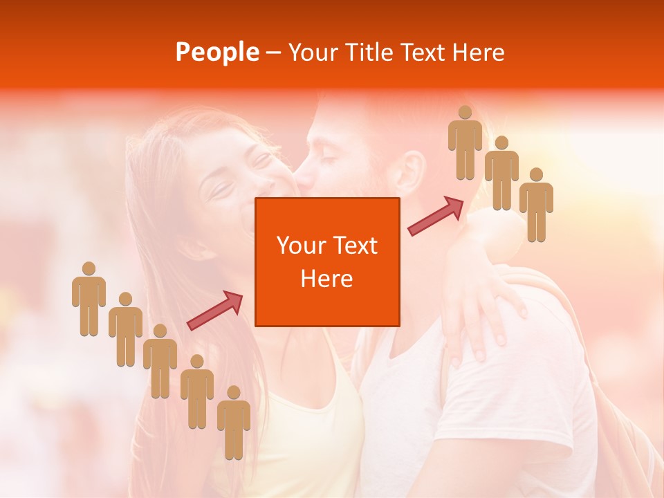 Boyfriend Mixed Race Date PowerPoint Template