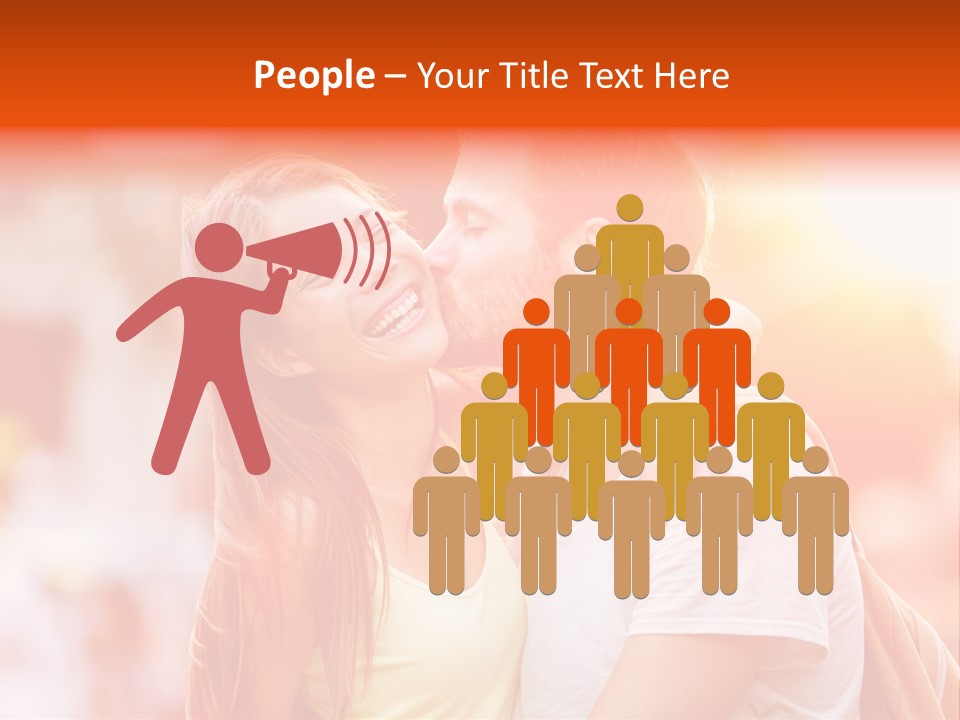 Boyfriend Mixed Race Date PowerPoint Template